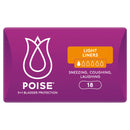 Poise Liners For Bladder Leaks Light  18 Pack