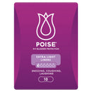 Poise Liners For Bladder Leaks Extra Light 10 Pack