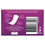 Poise Liners For Bladder Leaks Light  18 Pack