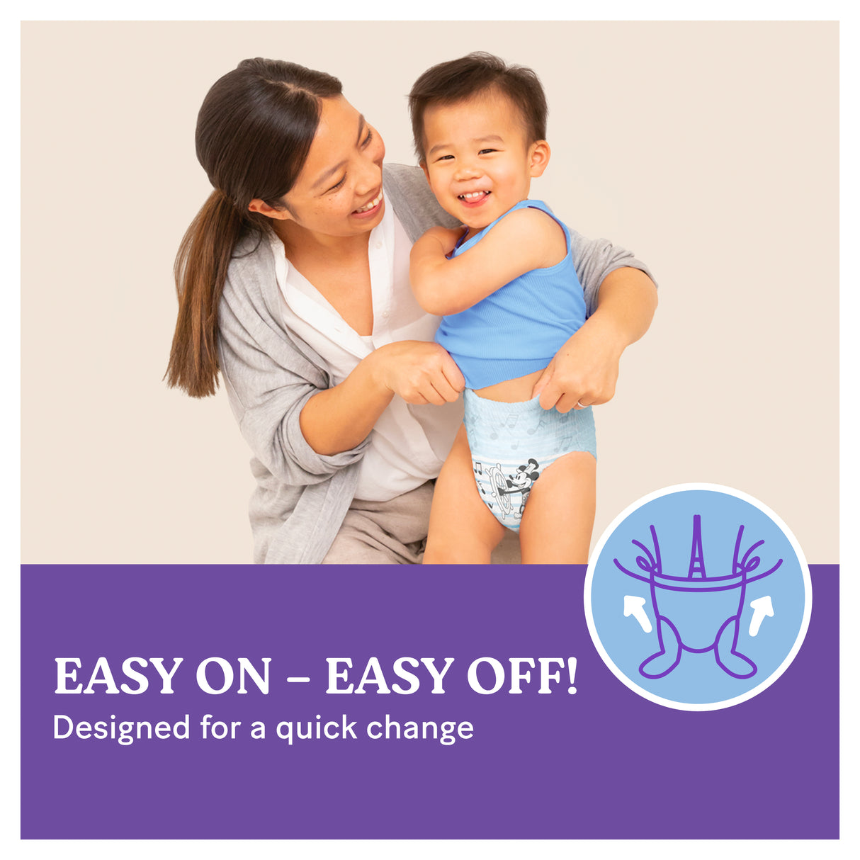 Huggies Ultra Dry Nappy Pants Boy Size 6 (15kg & over) 28 Pack