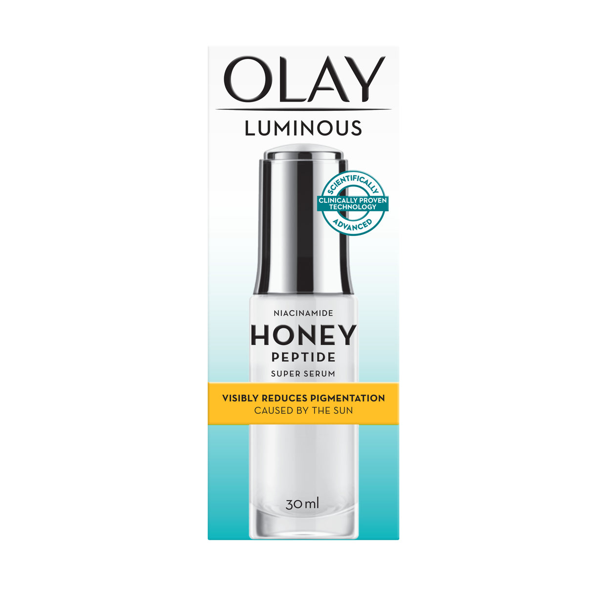 OLAY LUMINOUS NIACINAMIDE HONEY PEPTIDE SERUM 30ML