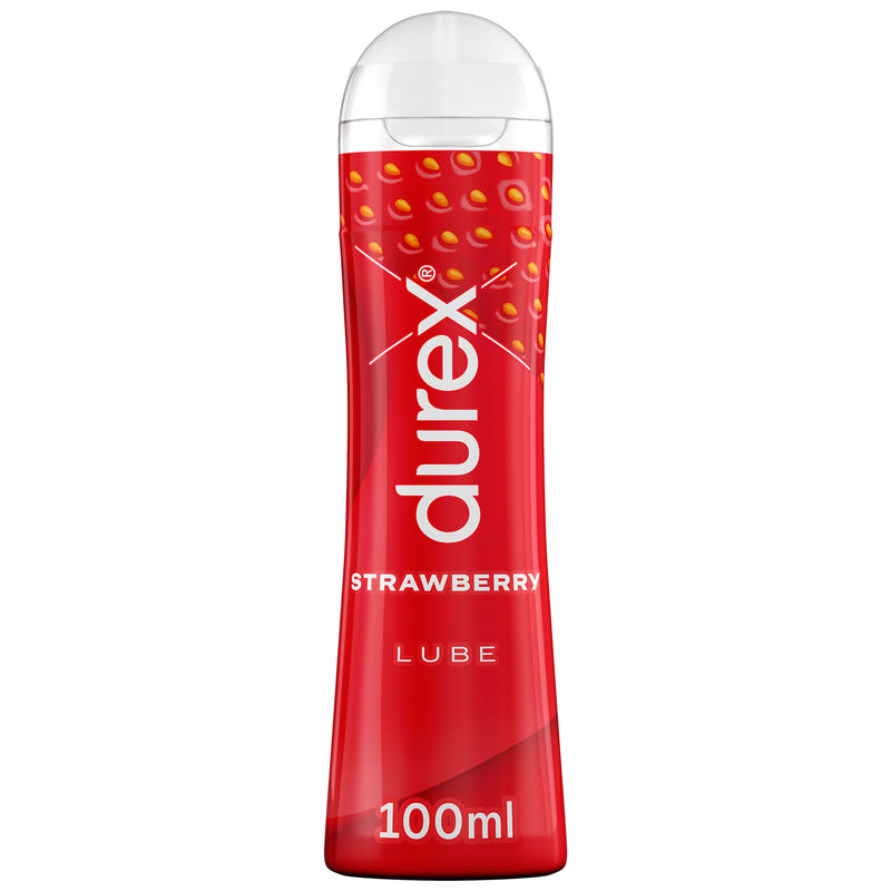 Durex Strawberry Lube Gel Lubricant,  100mL