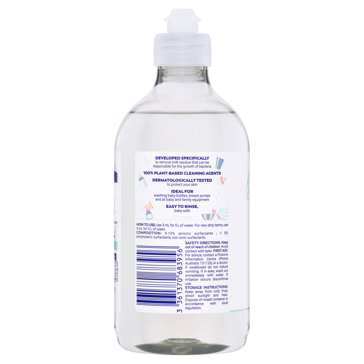 MILTON Bottle Cleaner 500ml