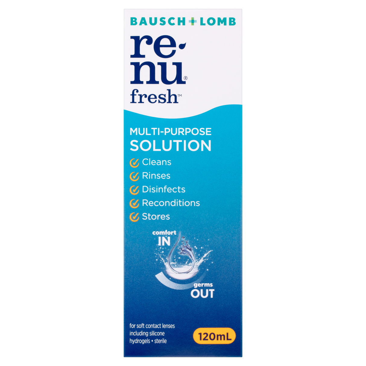 Renu Fresh Multi-Purpose Solution 120ml