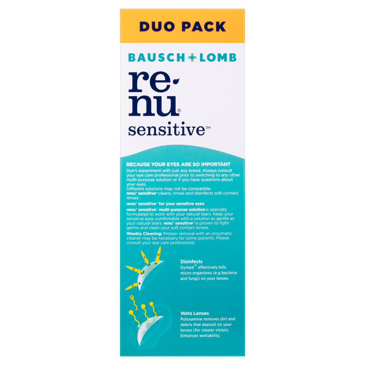 Renu Sensitive Multi-purpose Duo 2x 355ml