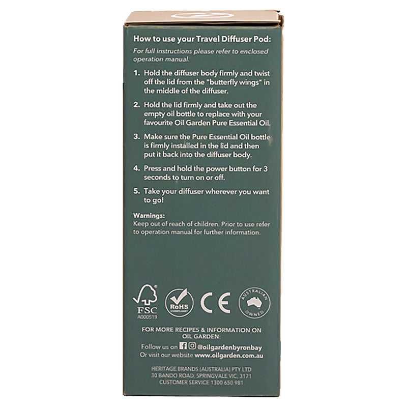Oil Garden Travel Diffuser Pod