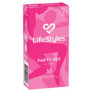 LifeStyles Party Mix Condoms 10 Pack