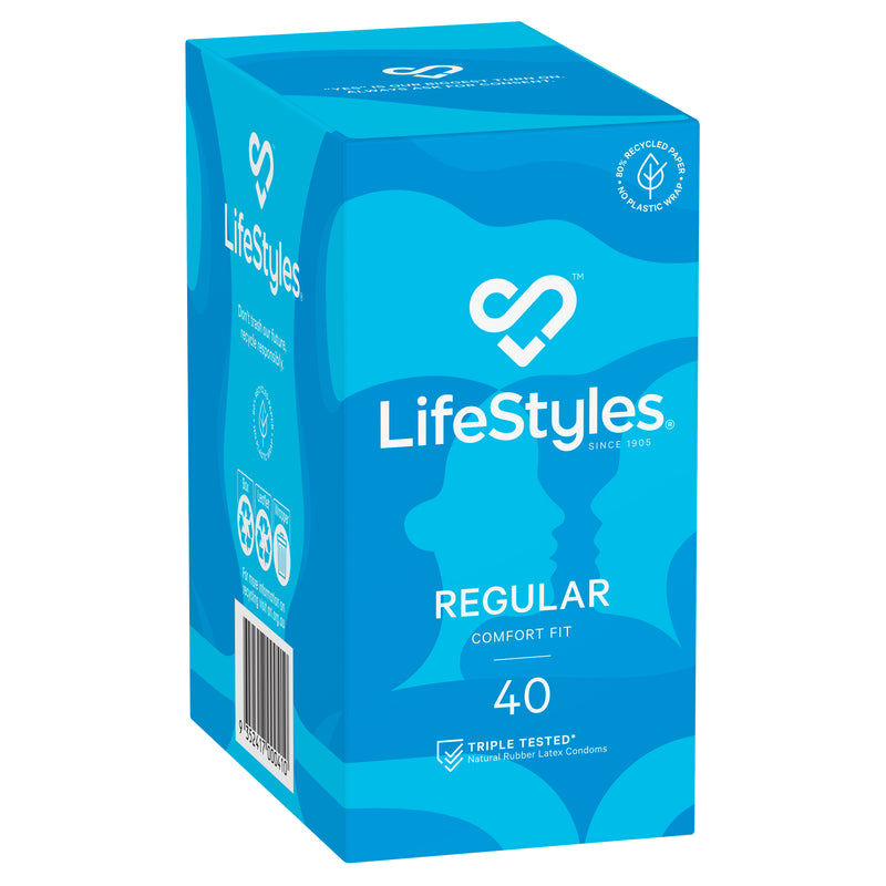 Ansell Lifestyle Regular 40 Pack