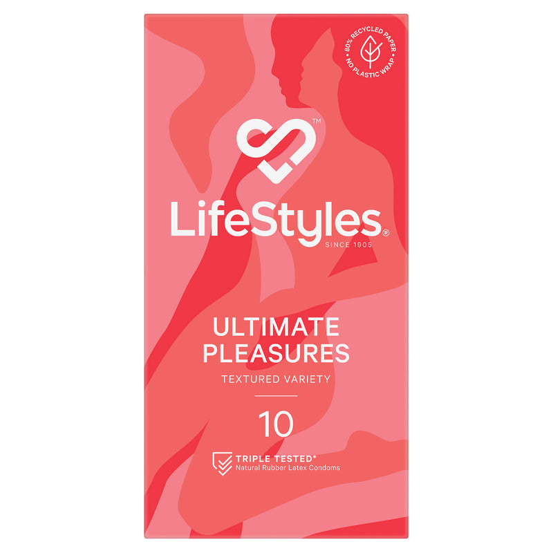 LifeStyles Ultimate Pleasures Condoms 10 Pack