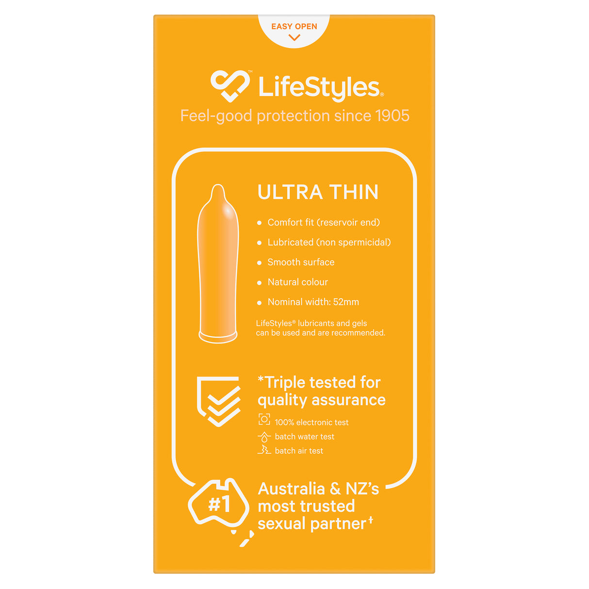 LifeStyles Ultra Thin Condoms 20 Pack