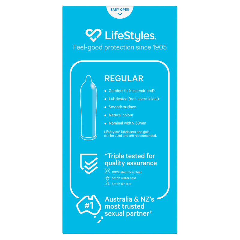 LifeStyles Regular Condoms 10 Pack