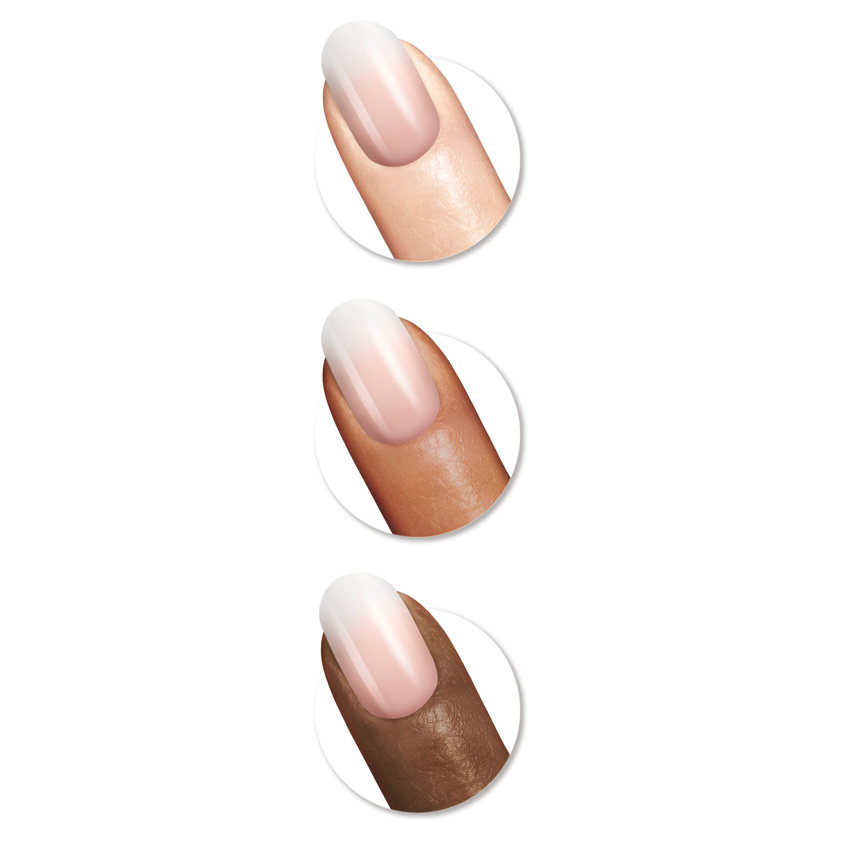 Sally Hansen Salon Effects Perfect Manicure Press On Nails Ombre-lievable Oval