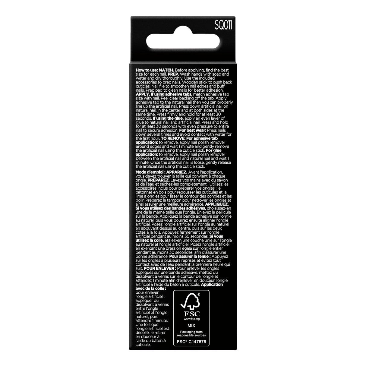 Sally Hansen Salon Effects Perfect Manicure Press On Nails Pinky Clay Square