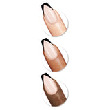 Sally Hansen Salon Effects Perfect Manicure Press On Nails French Twist Coffin