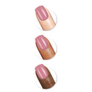 Sally Hansen Salon Effects Perfect Manicure Press On Nails Pinky Clay Square