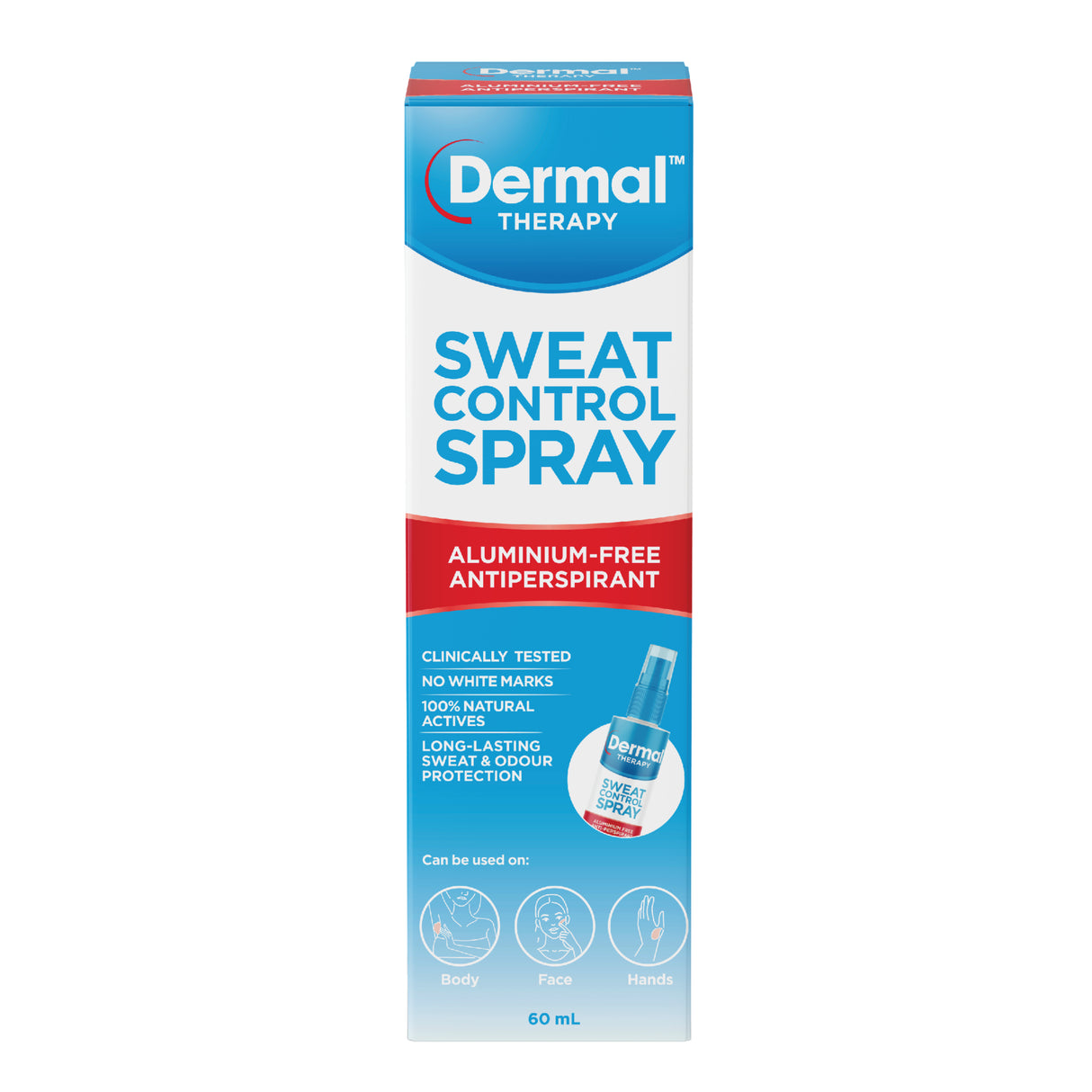 Dermal Therapy Sweat Control Spray 60 mL