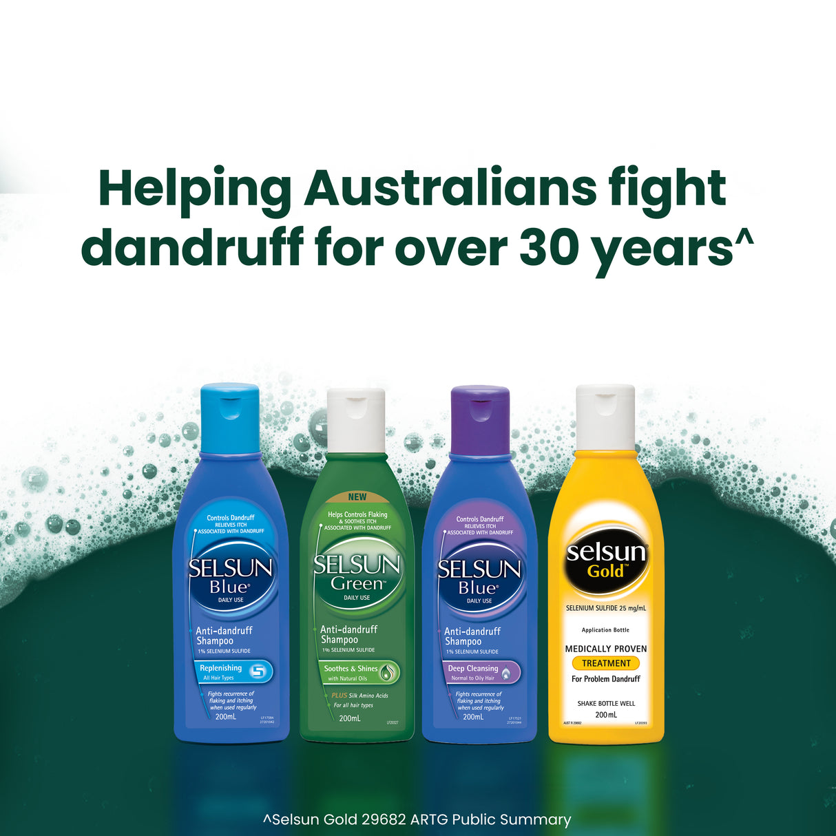 Selsun Green Anti-Dandruff Shampoo 200 mL