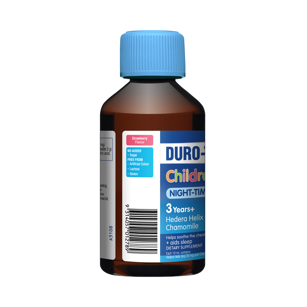 Duro-Tuss Children's Night-Time Natural Strawberry Flavour 200mL