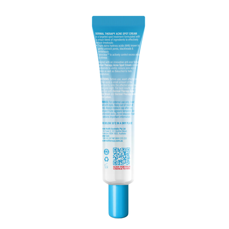 DERMAL THERAPY Acne Spot Cream 30g