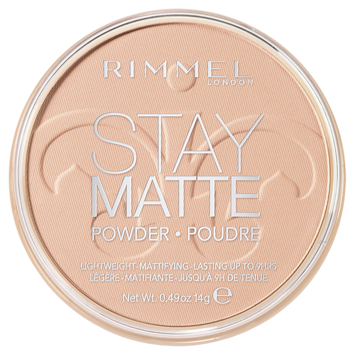 Rimmel London, Stay Matte Pressed Powder, Peach Glow, 8.5g
