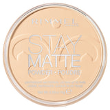 Rimmel London, Stay Matte Pressed Powder, Transparent, 8.5g