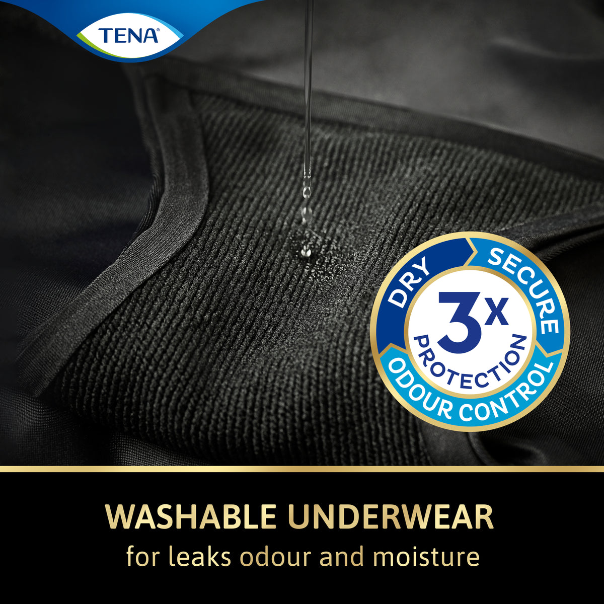 Tena Washable Absorbent Underwear 12-14