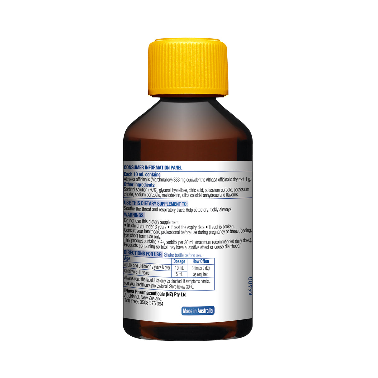 Duro-Tuss Herbals Dry Soothing Chest Support 200ml