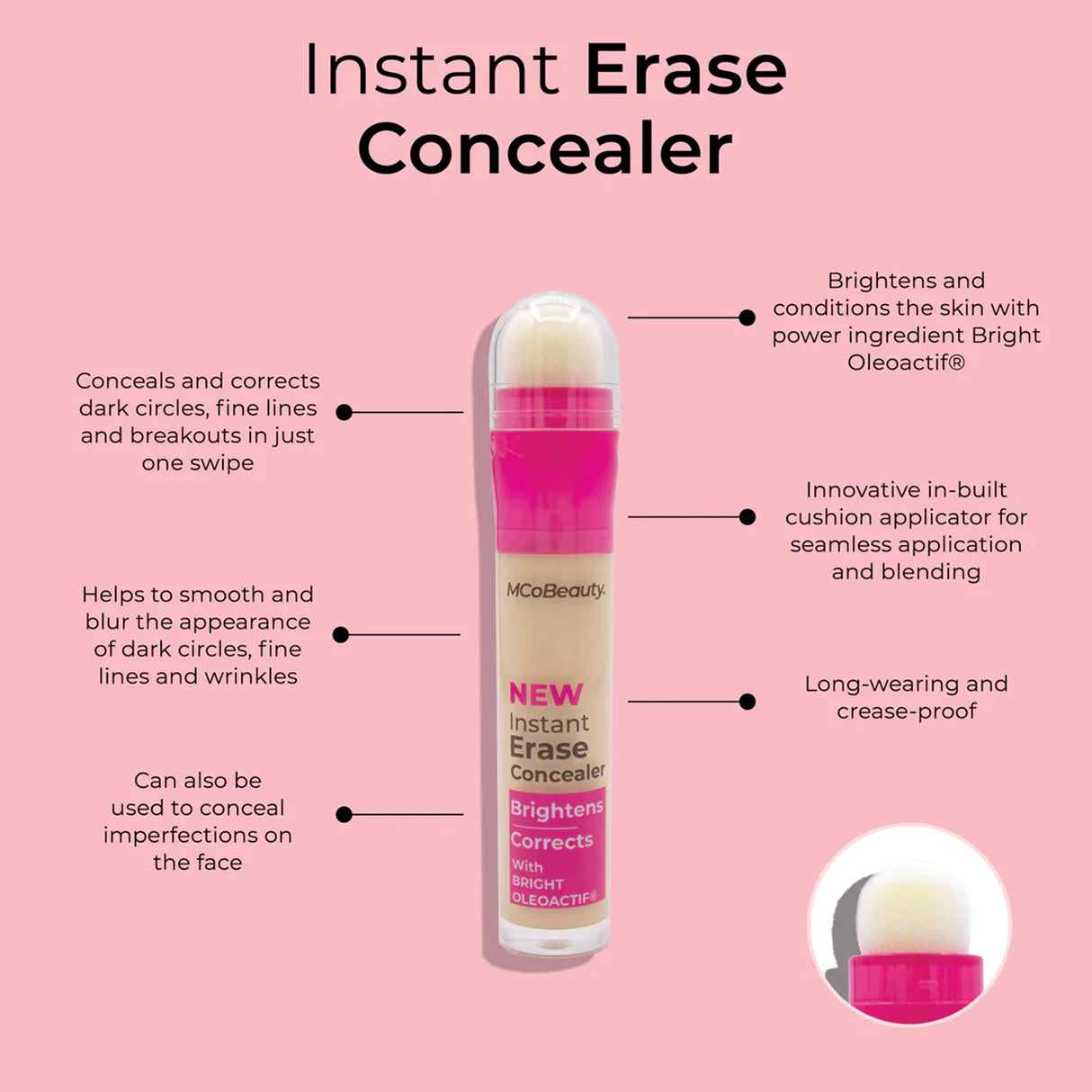 MCo MCW245 Inst Erase Conc Ivory