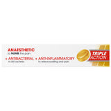 Difflam Plus Anaesthetic Sore Throat Lozenges Honey & Lemon Flavour 16 Pack
