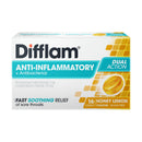 Difflam Sore Throat Lozenges Sugar Free Honey & Lemon 16 Pack