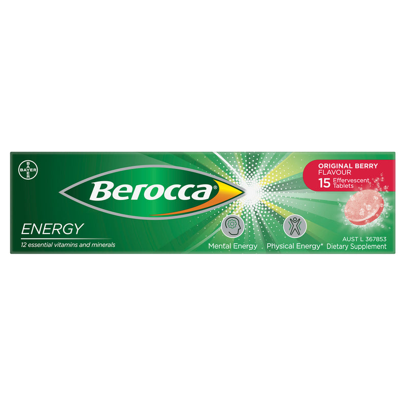 Berocca Energy Original Berry 15s