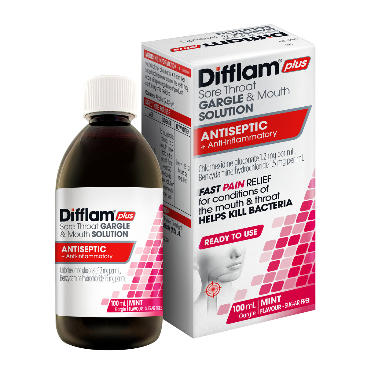 Difflam Plus Solution 100ml