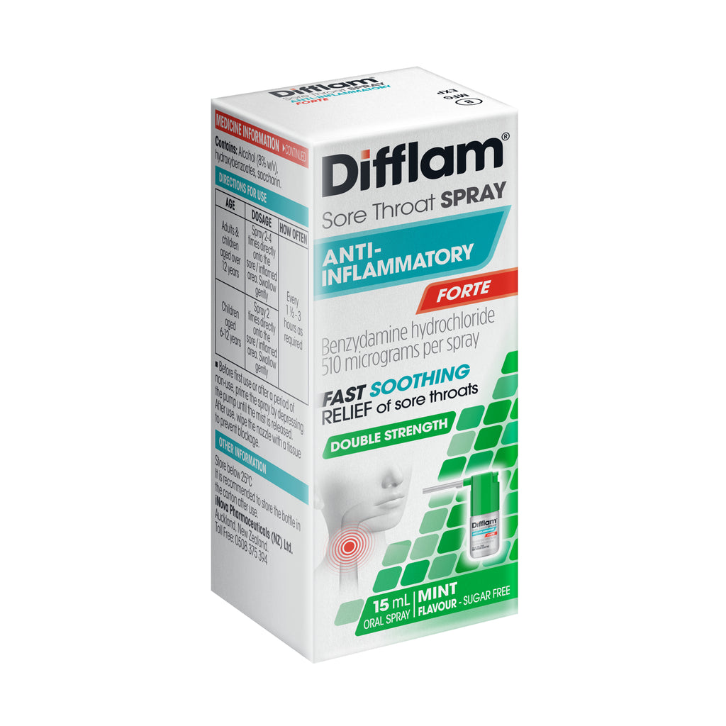 Diffron Spray Difflam Throat Spray Forte 15ml