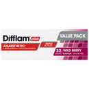 DIFFLAM Plus Lozenge Anaesthetic Wild Berry 32s