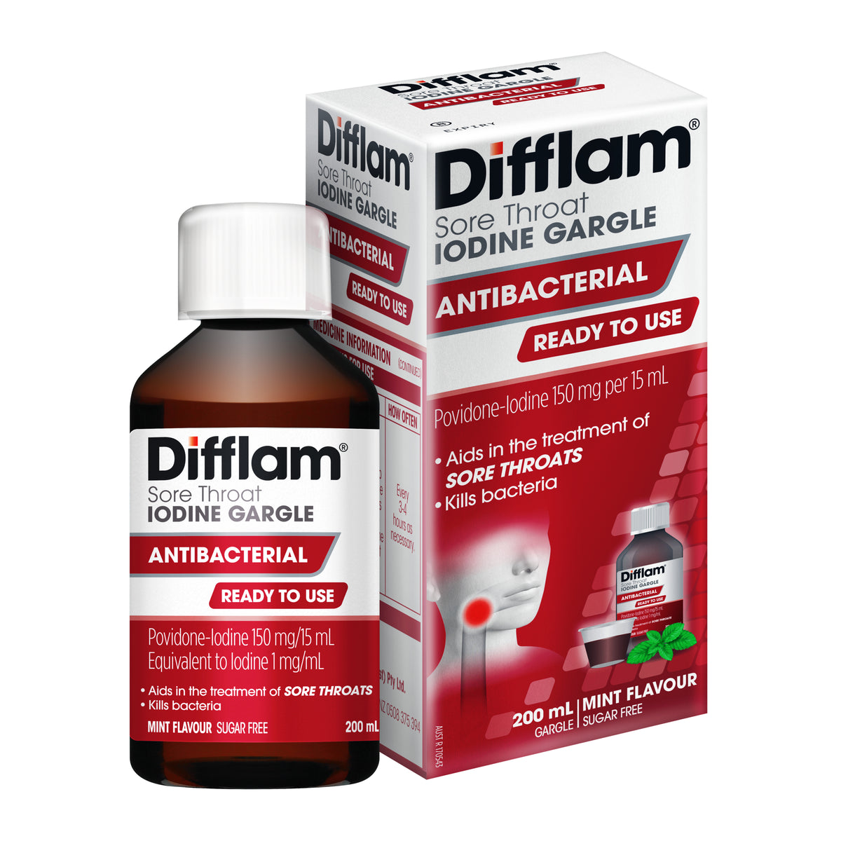 Difflam Sore Throat Gargle 200ml