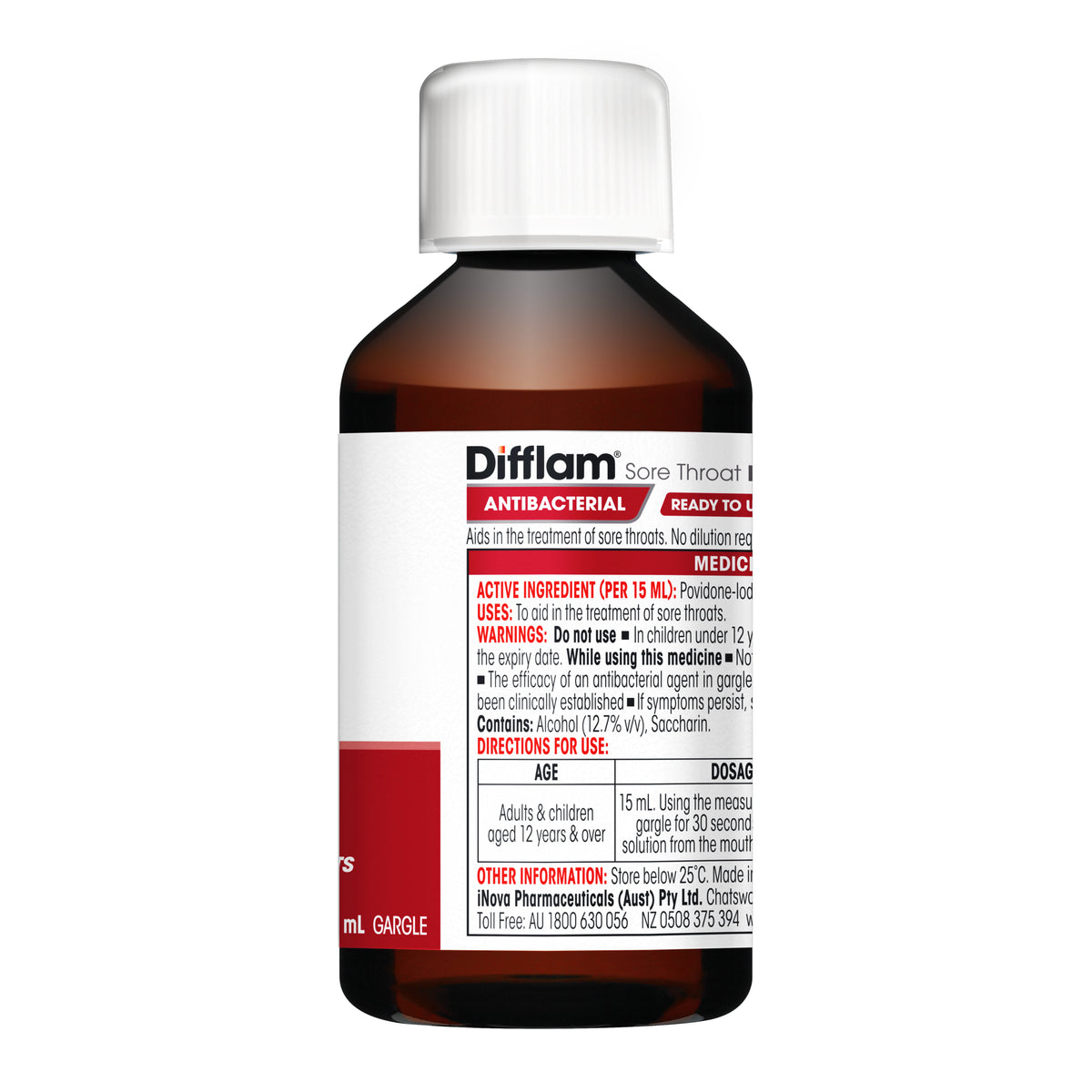 Difflam Sore Throat Gargle 200ml