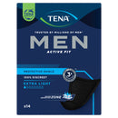 Tena Men Active Fit Protective Shield Extra Light 14 Pack