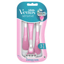 Gillette Venus Pink Sensitive Disposable 3s