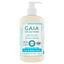 GAIA Natural Baby Hair & Body Wash 500ml