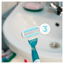 Gillette Venus Smooth Women's Razor 1 Handle + 1 Blade Refills