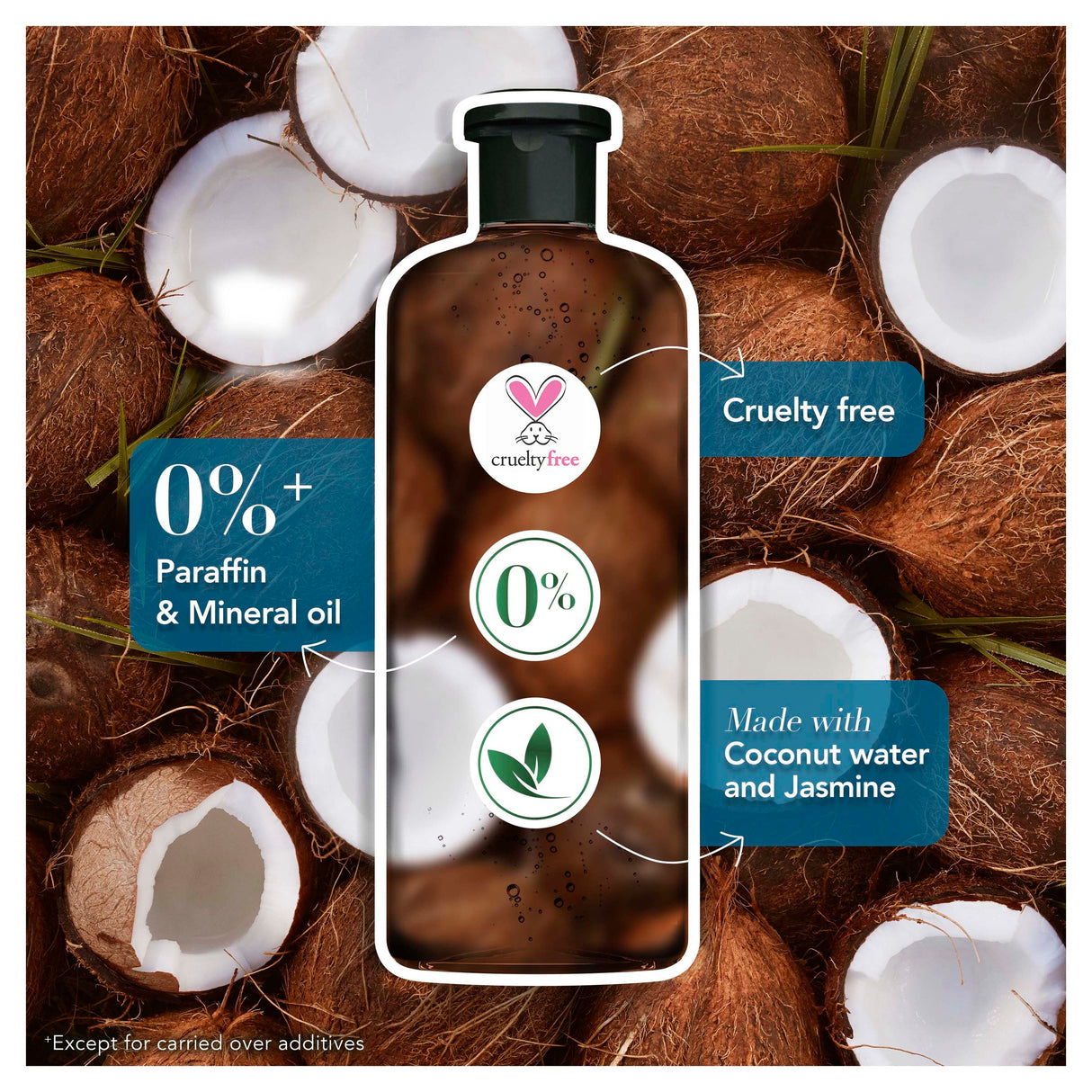 Herbel Essences Classics Coconut Shampoo 400ml
