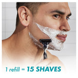 GILLETTE Mach3+ Razor 1Up+ 2 Cartridges
