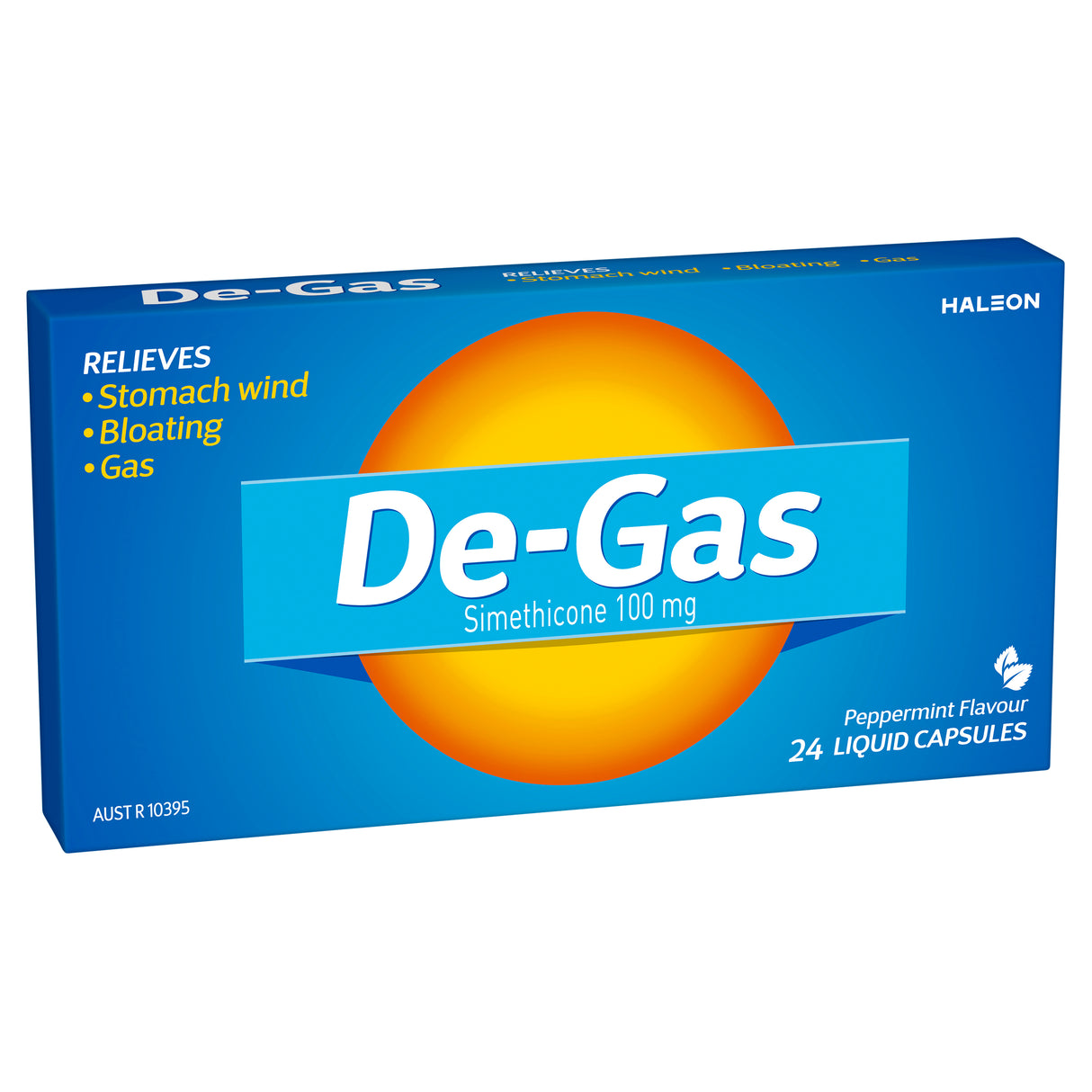 De-Gas Capsules 24 Count