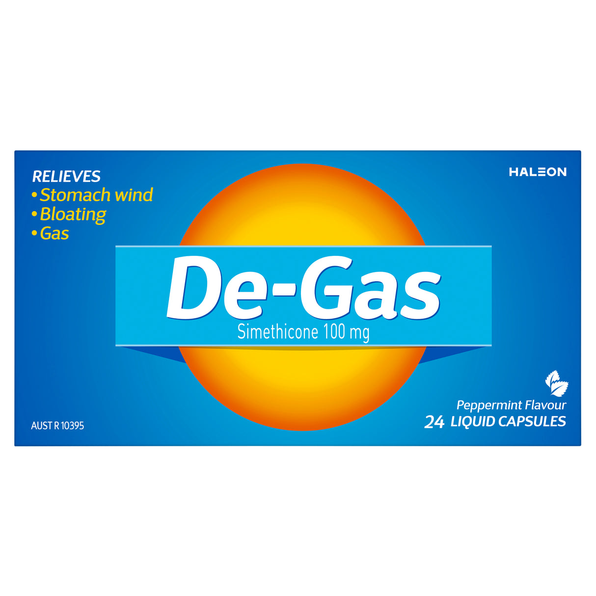 De-Gas Capsules 24 Count