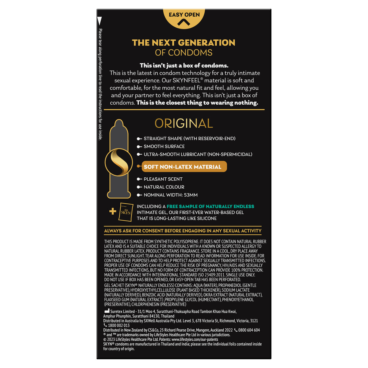 SKYN Original 10 Pack Condoms