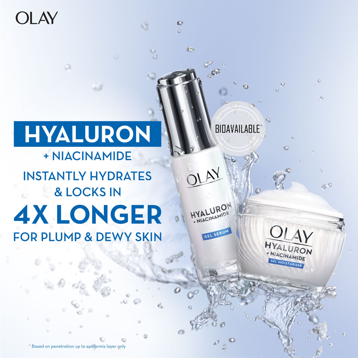 OLAY LUMINOUS HYALURON+ NIACINAMIDE EYE GEL 15ML