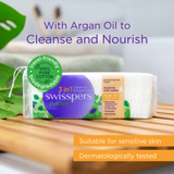 SWISSPERS 3in1 Cleanser Infused Pads - Argan Oil & Vitamin E