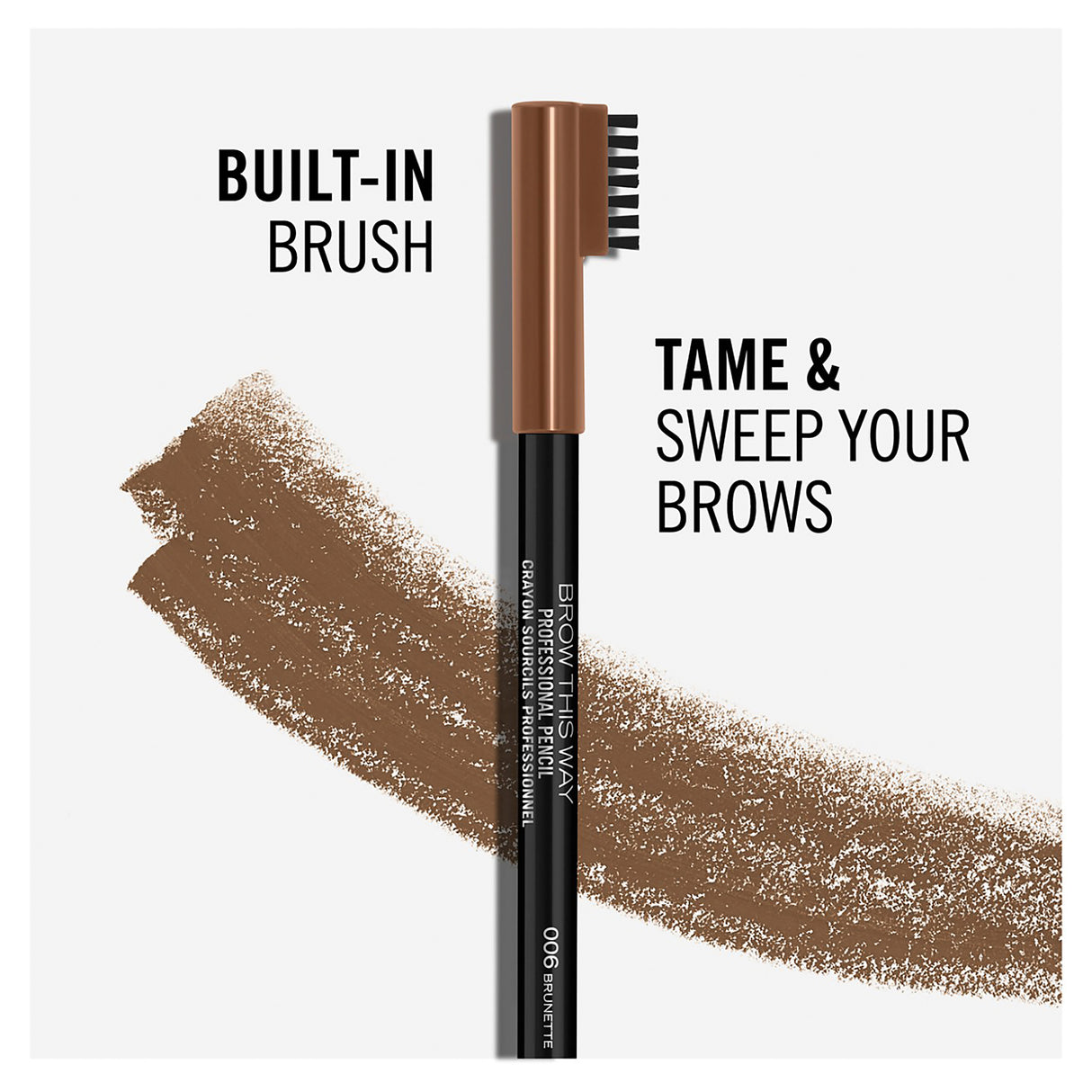 Rimmel London Brow This Way Professional Pencil 006 Brunette