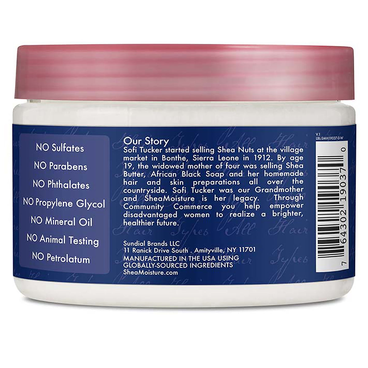 Shea Moisture Sugarcane & Meadowfoam Seed Silicone Free Miracle Masque