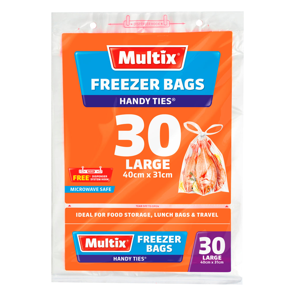 Multix Freezer Bag Large 30 Pack